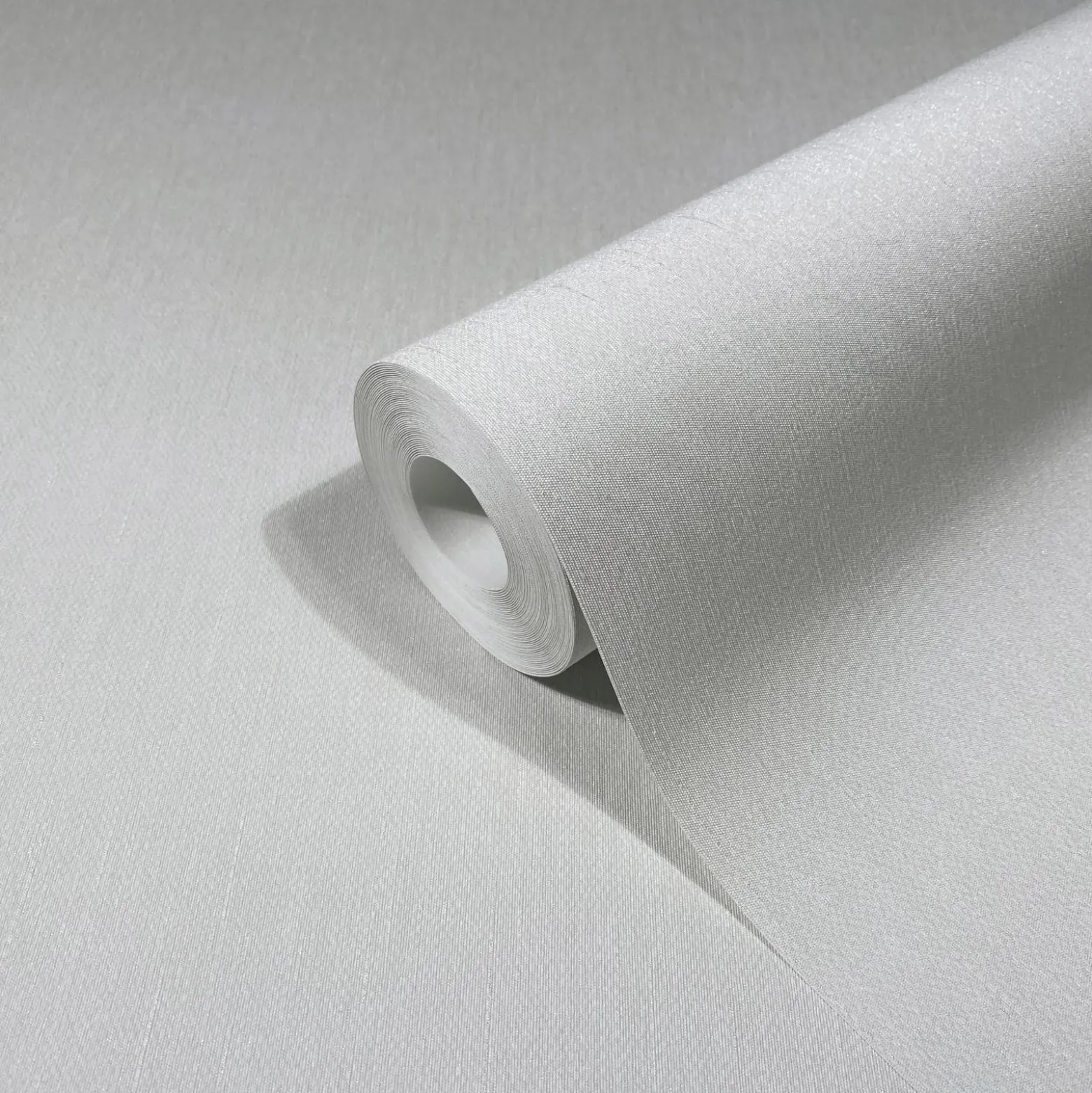 Vliestapete Weiß Textil Optik Uni Marburg 31584