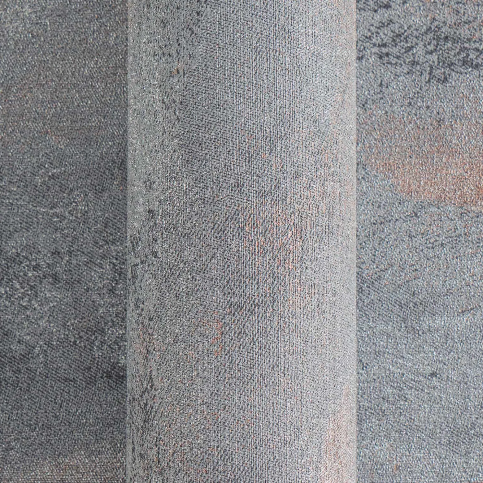 Vliestapete Wellen Abstrakt Grau Silber Metallic 78656-2