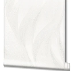 Vliestapete Wellen Grafisch beige Glanz Hailey 82231