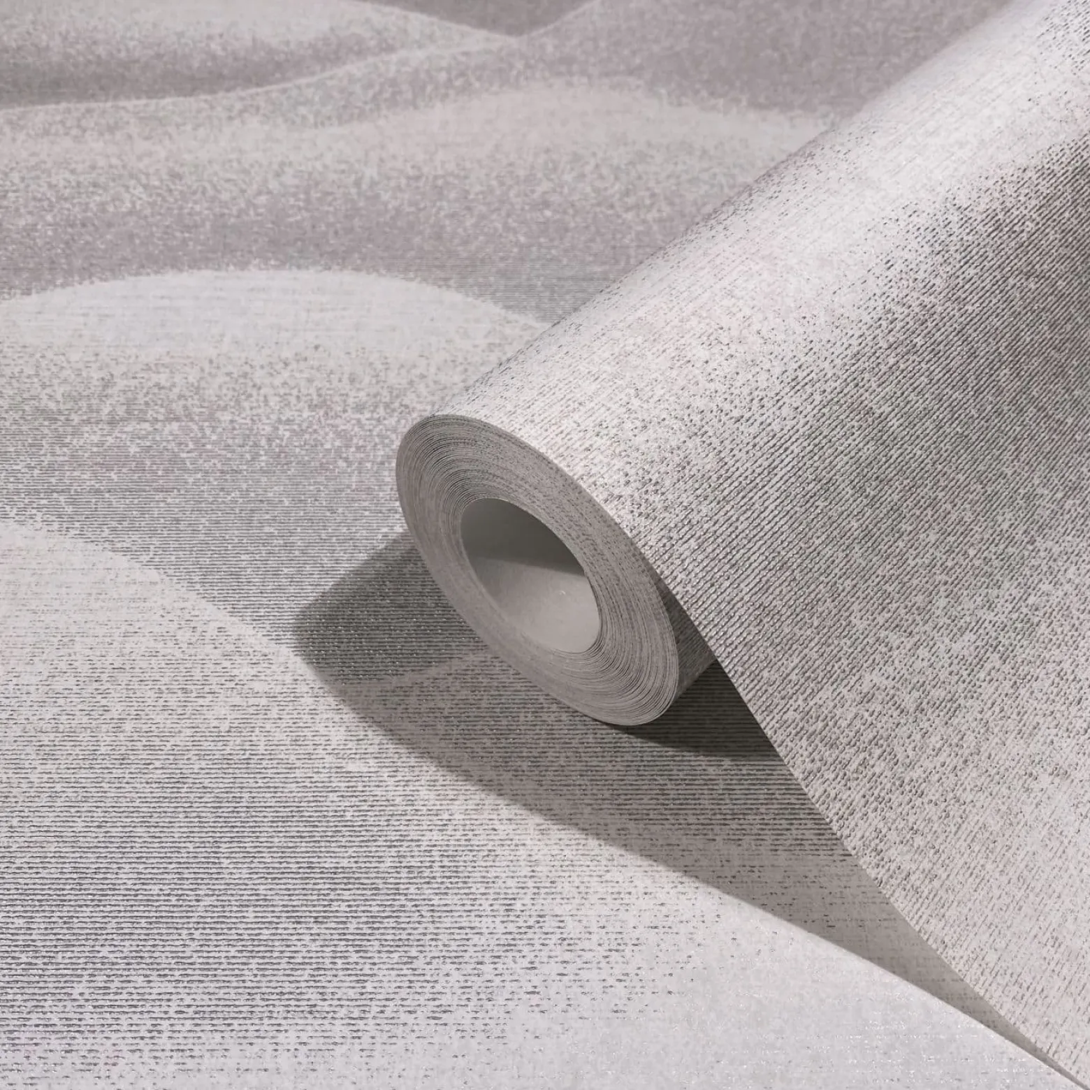 Vliestapete 34023 Wellen Grau Silber Marburg