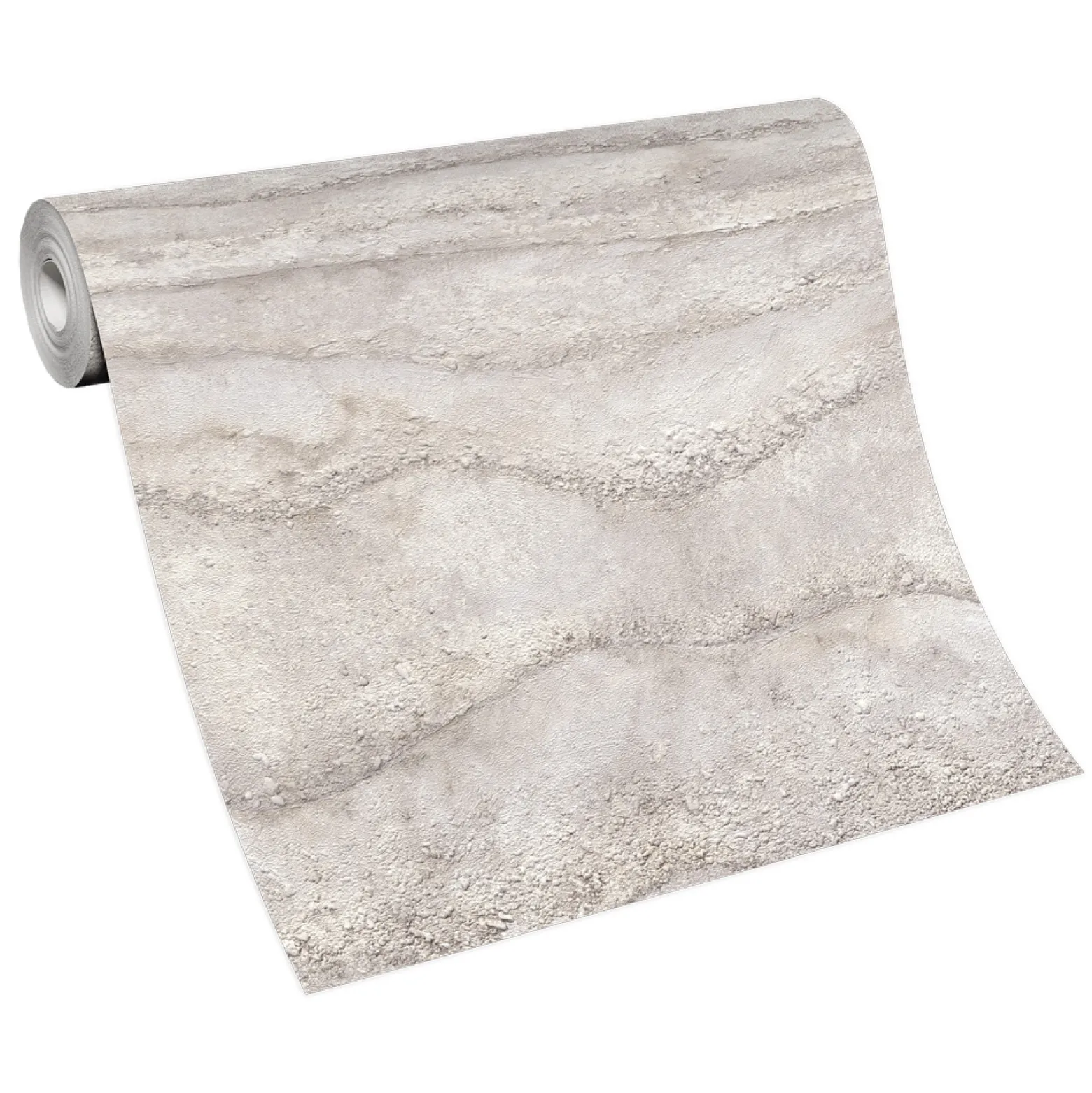 Vliestapete Wellen Muster 3D-Optik Beige Grau 10299-02