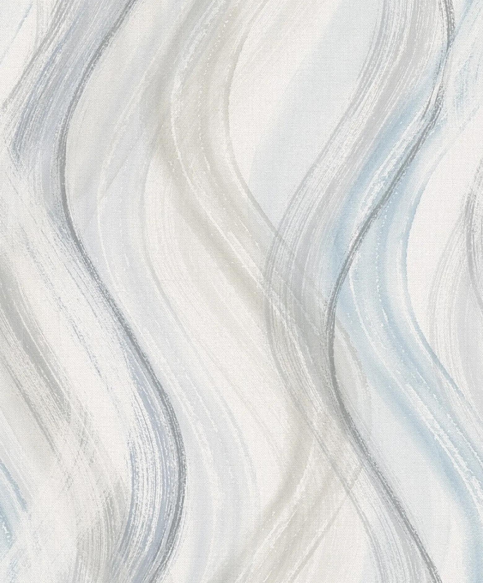Vliestapete Wellen-Muster greige blau Marburg 32445