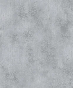 Vliestapete Würfel Beton dunkelgrau Glanz Hailey 82242