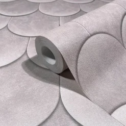 Vliestapete Ziegel Kachel Betonoptik Beige Grau 81654