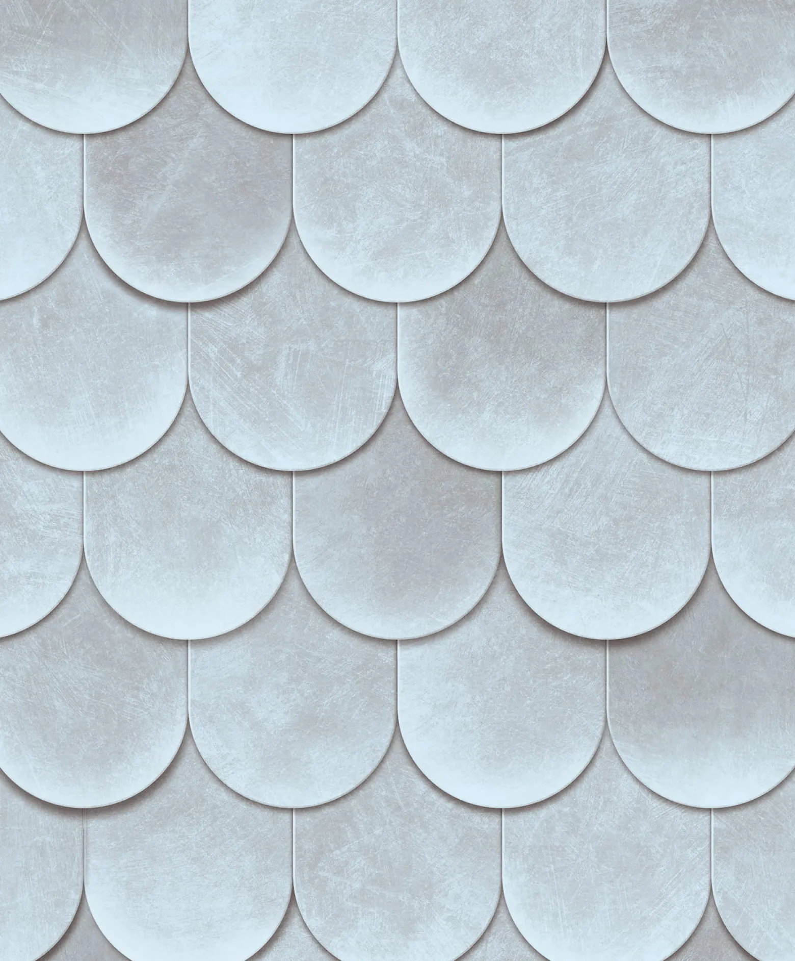 Vliestapete Ziegel Kachel Betonoptik Blau Grau 81656