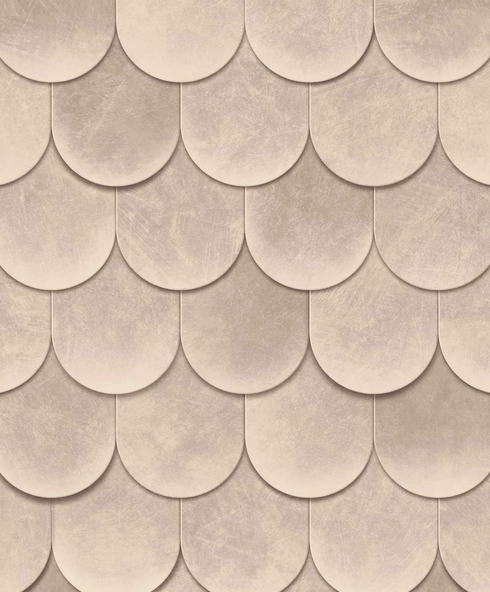 Vliestapete Ziegel Kachel Betonoptik Beige Grau 81659