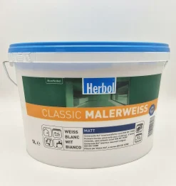 Wandfarbe Herbol Classic Malerweiß 5l weiß Klasse 1