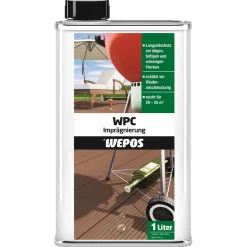 Wepos Imprägnierung WPC Langzeitschutz Innen/Außen 1L