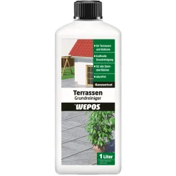 Wepos Terrassen Grundreiniger kraftvoll schonend 1 L