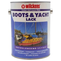 Wilckens Bootslack Yachtlack farblos hochglänzend 2,5L