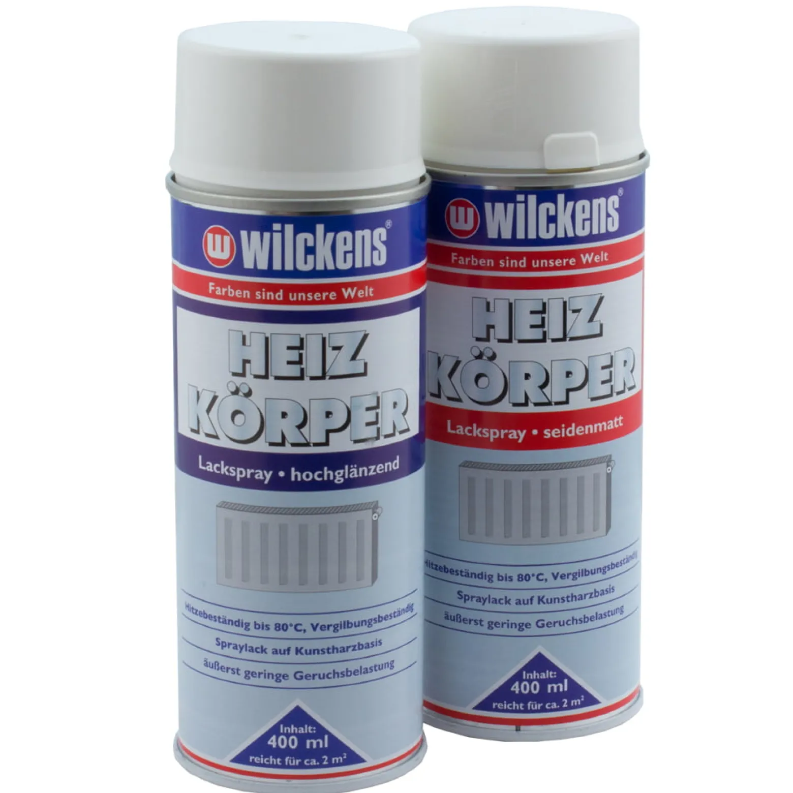 Wilckens Heizkörperlackspray bis 80°C 400ml