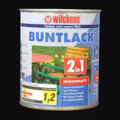 Wilckens 2in1 Buntlack seidenmatt 7 Farben 750 ml