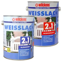 Wilckens 2in1 Weisslack seidenmatt glänzend 2,5 Liter