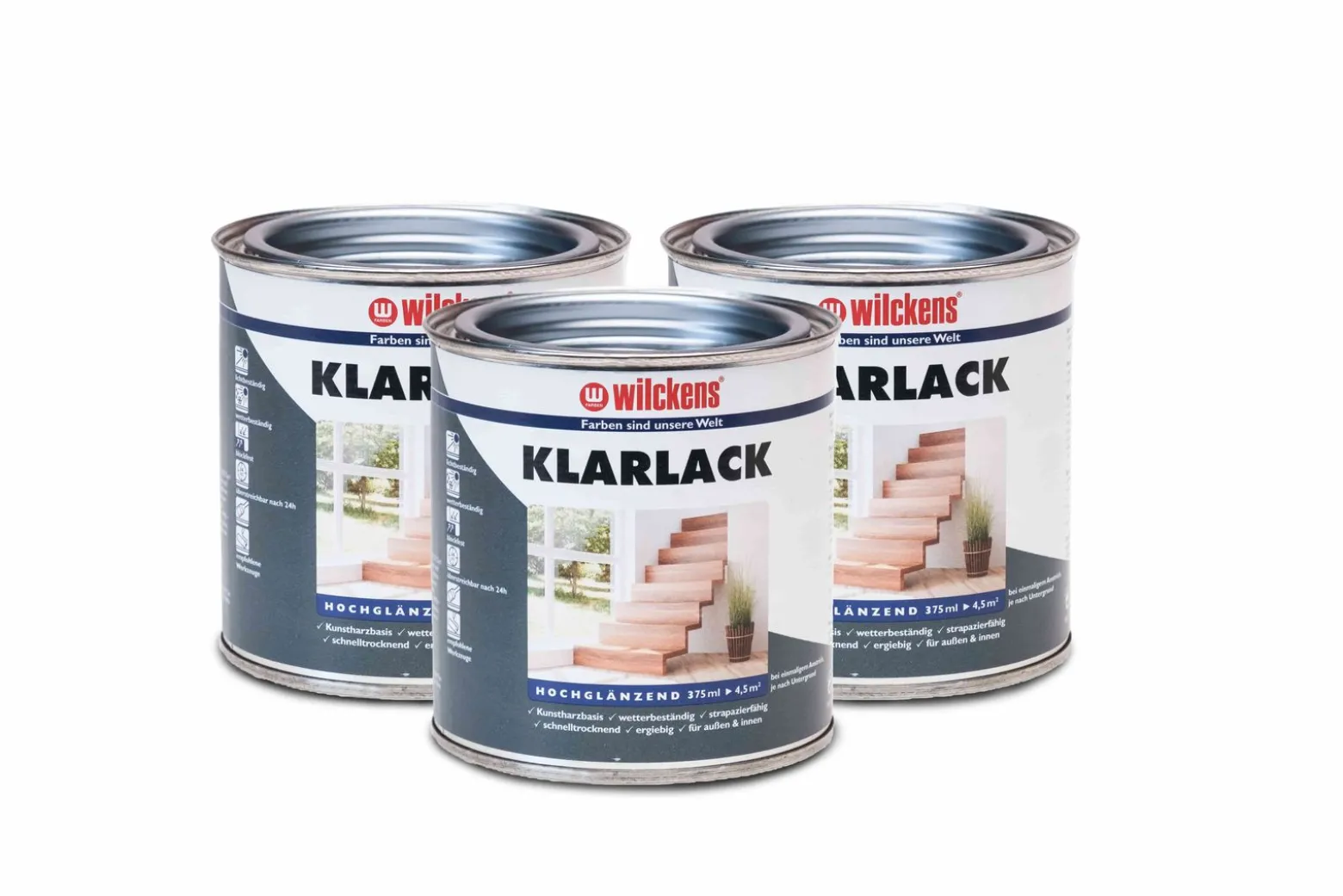 Wilckens Klarlack Kunstharz Lack hochglänzend 375 ml