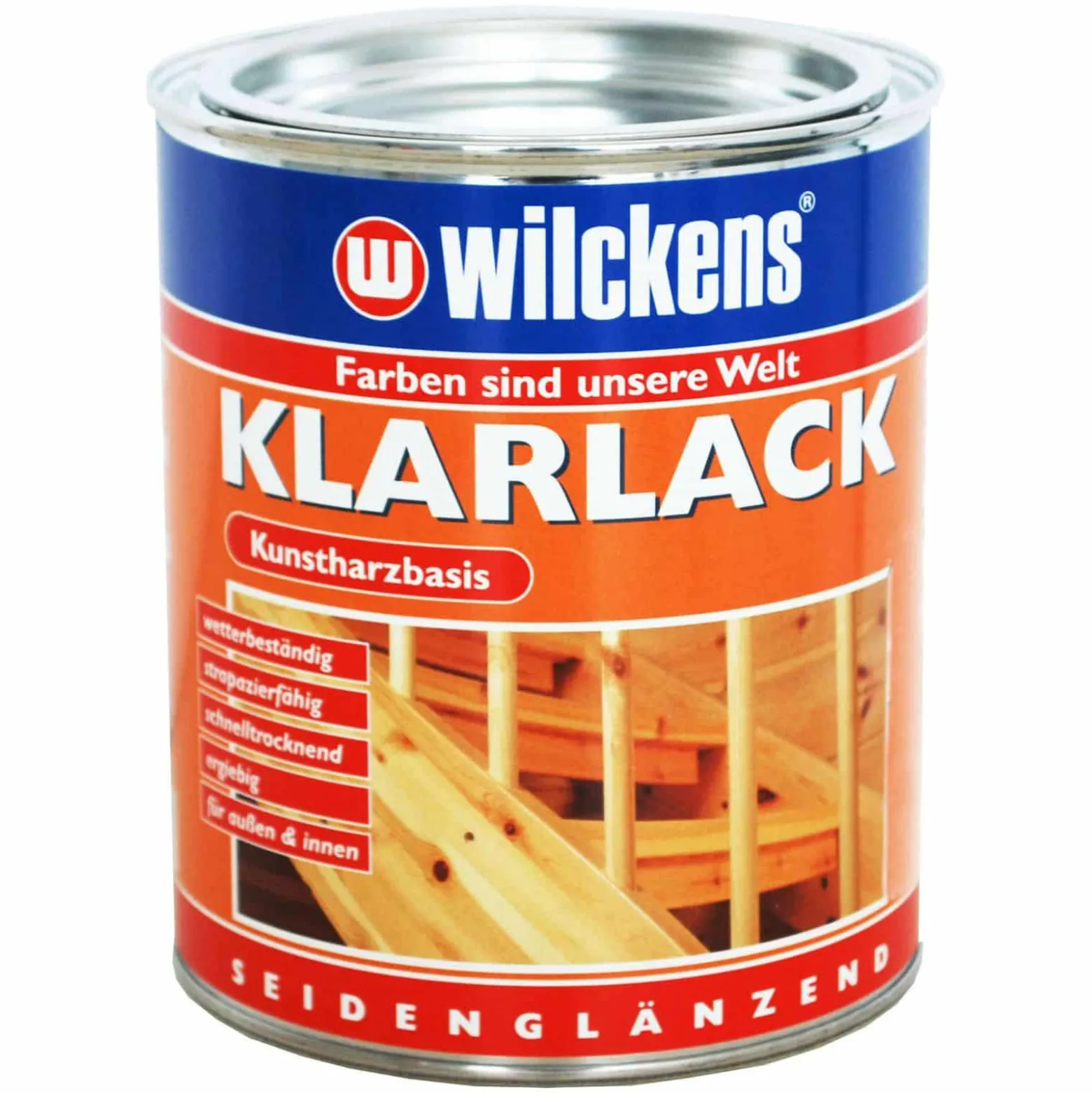 Wilckens Klarlack Kunstharz Lack seidenglänzend 375 ml