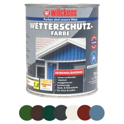 Wilckens Wetterschutzfarbe 750 ml | 7 Farben