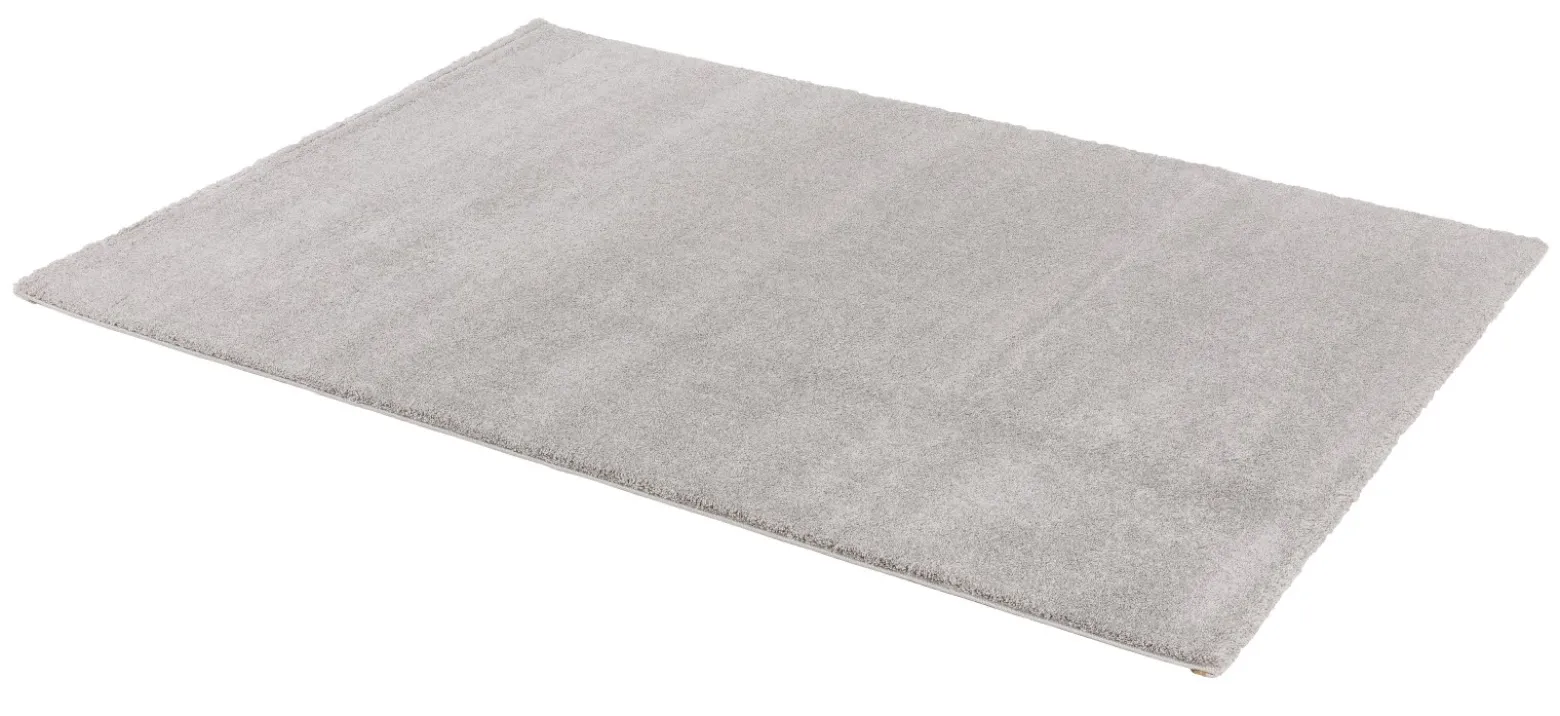 Wohnzimmer Teppich einfarbig creme Hochflor Astra Savona