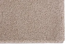 Wohnzimmer Teppich einfarbig beige Hochflor Astra Savona