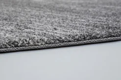 Wohnzimmer Teppich meliert anthrazit grau Astra Savona