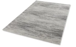 Wohnzimmer Teppich meliert grau creme Astra Savona
