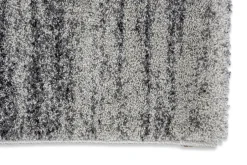 Wohnzimmer Teppich meliert grau creme Astra Savona
