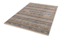 Wohnzimmer Teppich Oriental rot orange blau Astra Calea