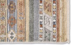 Wohnzimmer Teppich Oriental rot orange blau Astra Calea