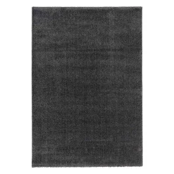 Wohnzimmer Teppich uni anthrazit Astra Savona