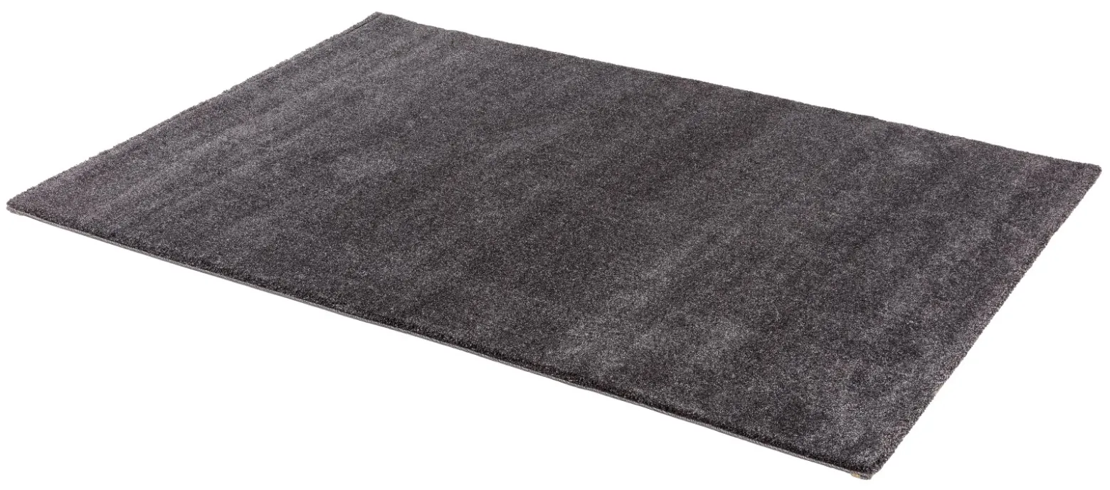 Wohnzimmer Teppich uni anthrazit Astra Savona