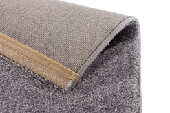 Wohnzimmer Teppich uni dunkelgrau Astra Savona