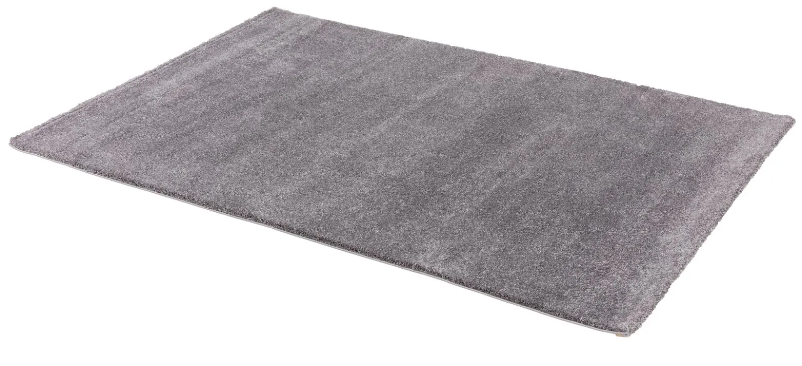 Wohnzimmer Teppich uni dunkelgrau Astra Savona