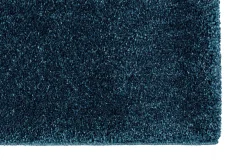 Wohnzimmer Teppich uni dunkelblau Astra Savona