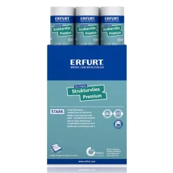 6 x Erfurt Strukturvlies Premium 501 Vliestapete 31,98 m²
