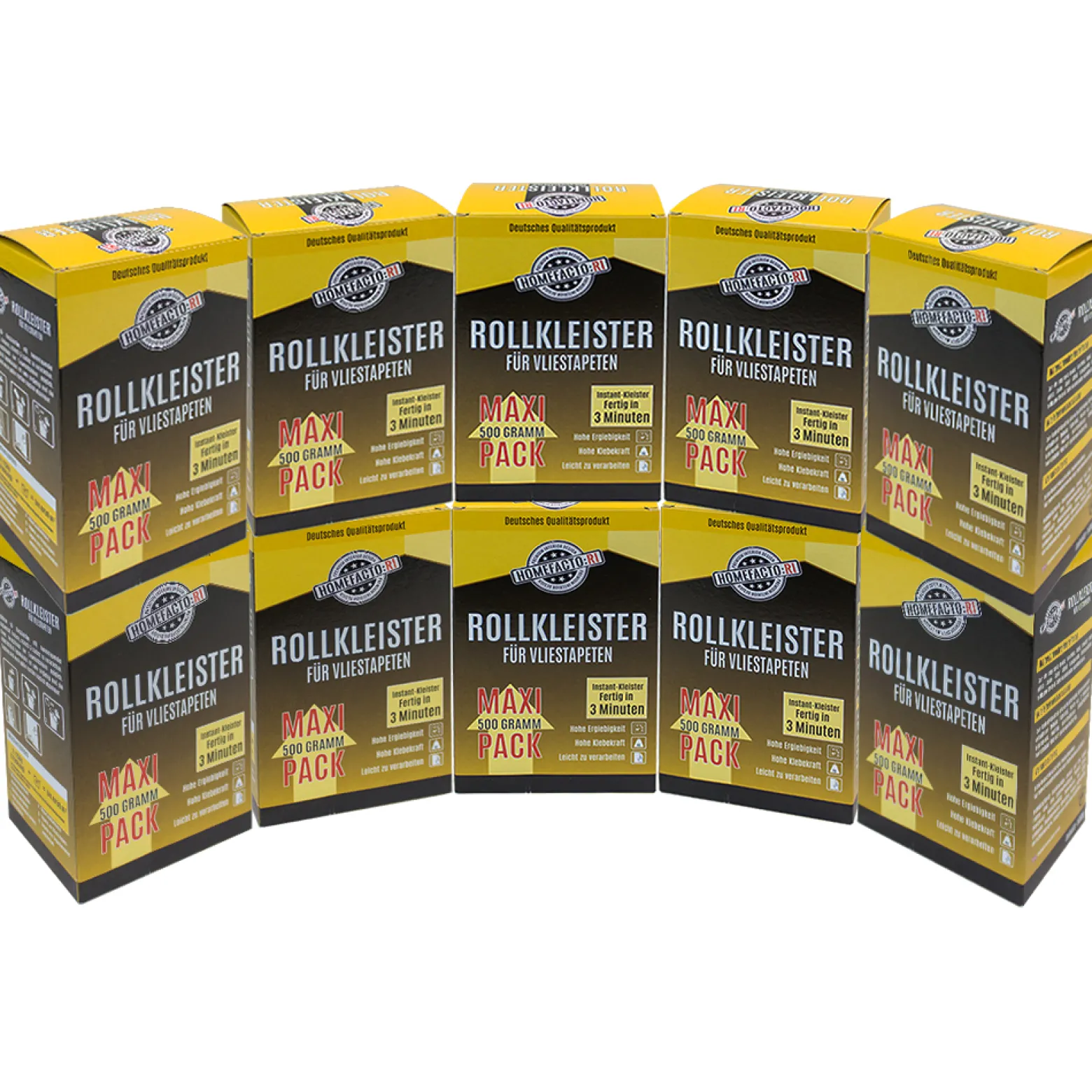 10x Maxi-Pack Rollkleister Vlieskleister Tapeten 5kg