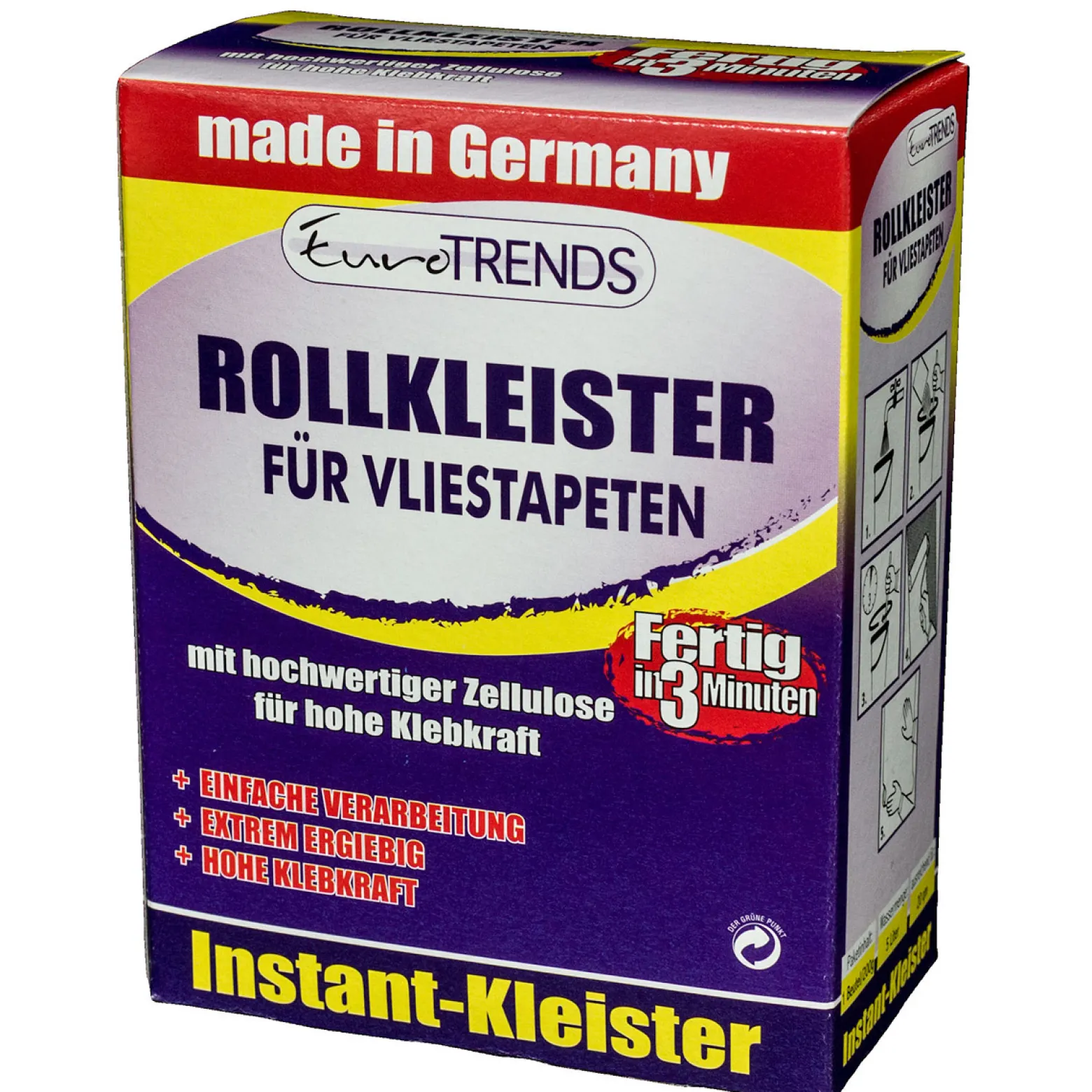 1x Power Vlieskleister Rollkleister Vliestapeten 200g