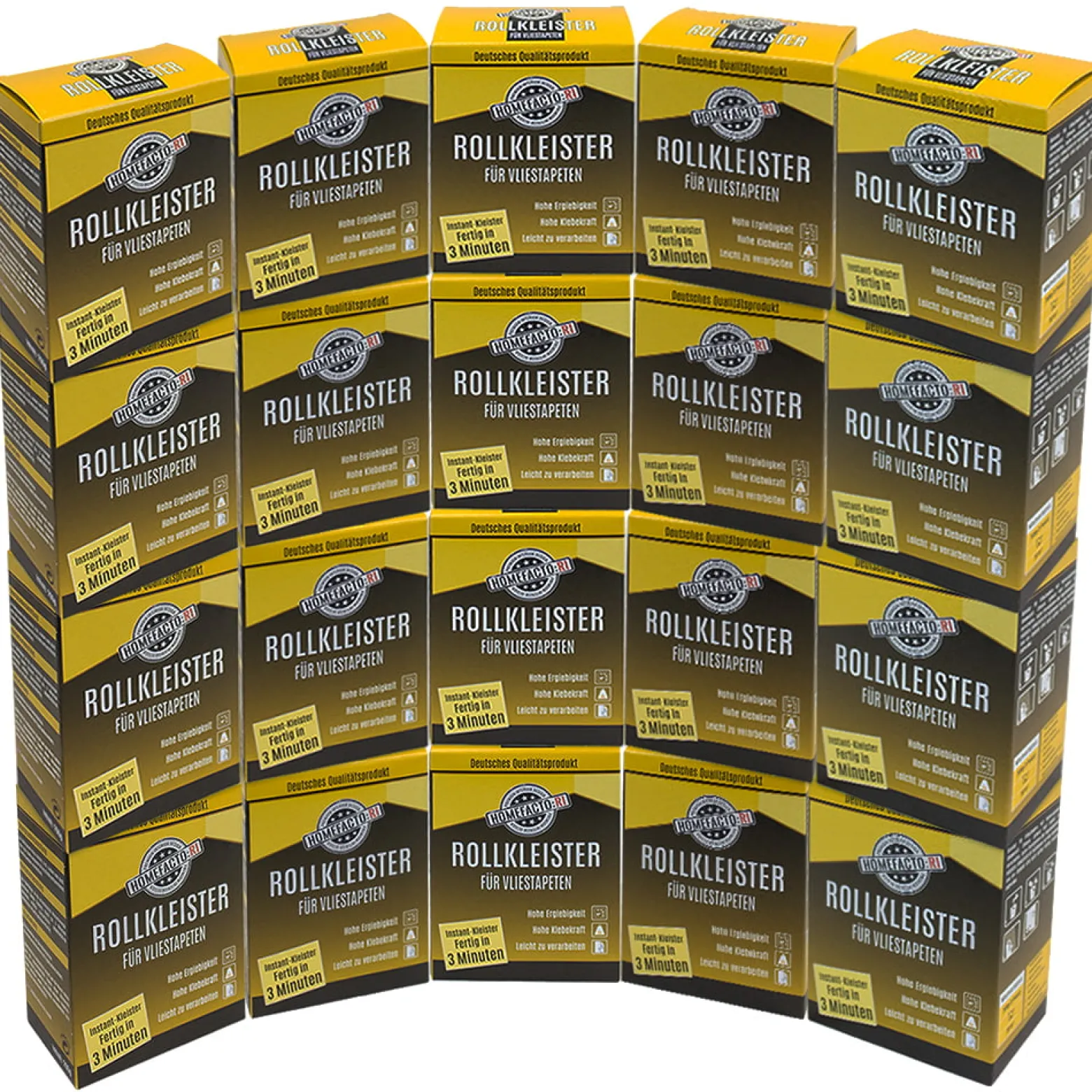 20xRollkleister Instant Vlies Tapeten Kleister 4kg
