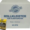 40x Rollkleister Instant Vlies Tapeten Kleister 8kg