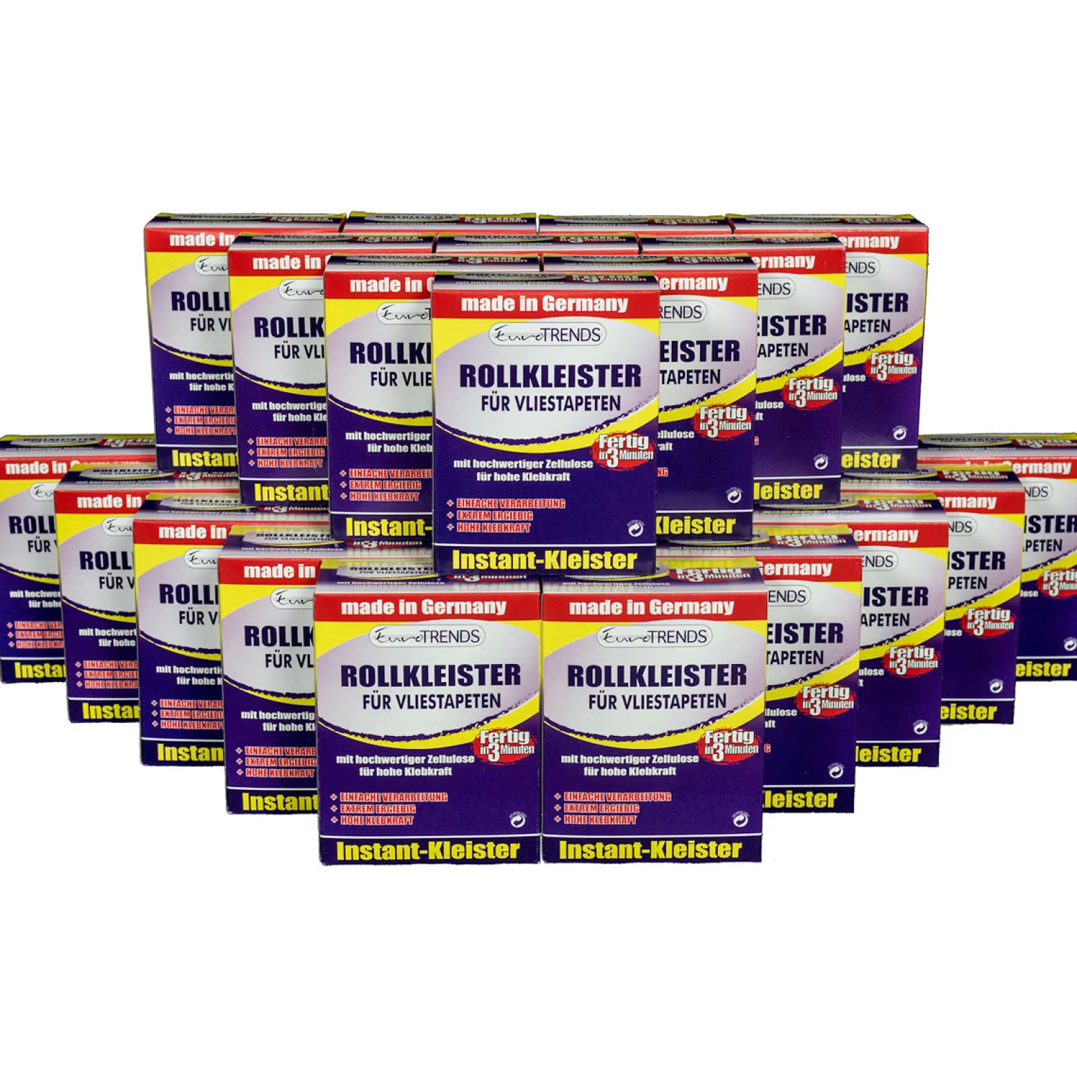 40x Vlieskleister Rollkleister Vliestapeten 8kg