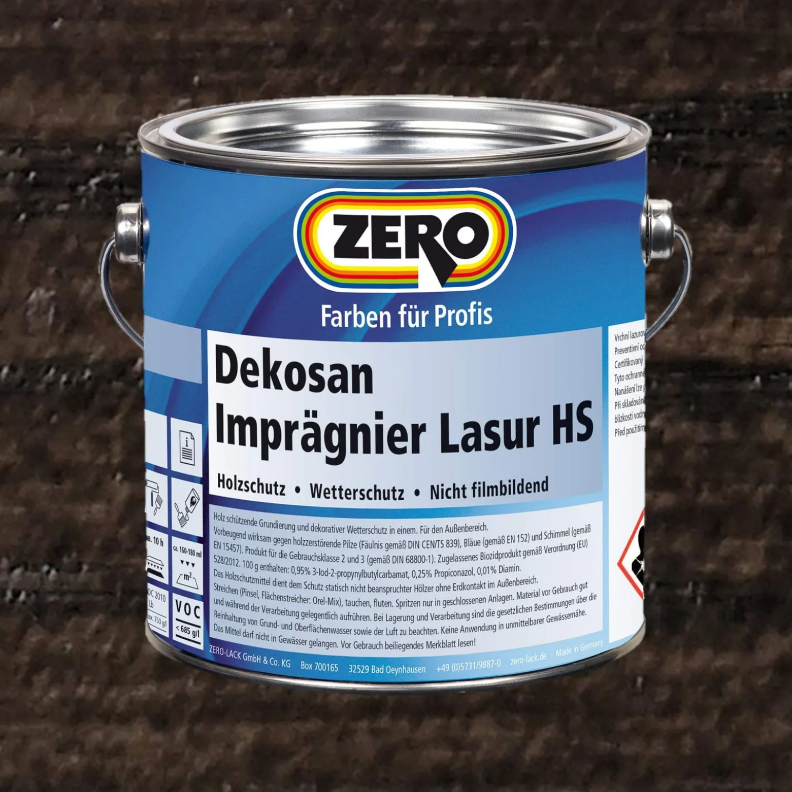 Zero Dekosan Imprägnier Lasur HS wetterbeständig 750 ml