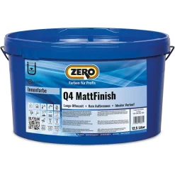ZERO Q4 MattFinish weiß Innenfarbe hoch deckend 12,5 L