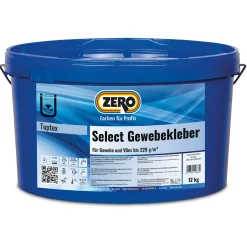ZERO Select Gewebekleber transparent Vlies Glasfaser 12 kg